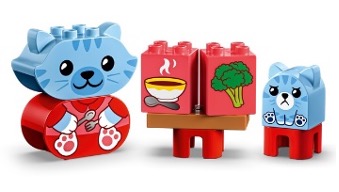 LEGO DUPLO MY FIRST - ATTIVITÀ QUOTIDIANE: MANGIARE E ANDARE A LETTO - 10414